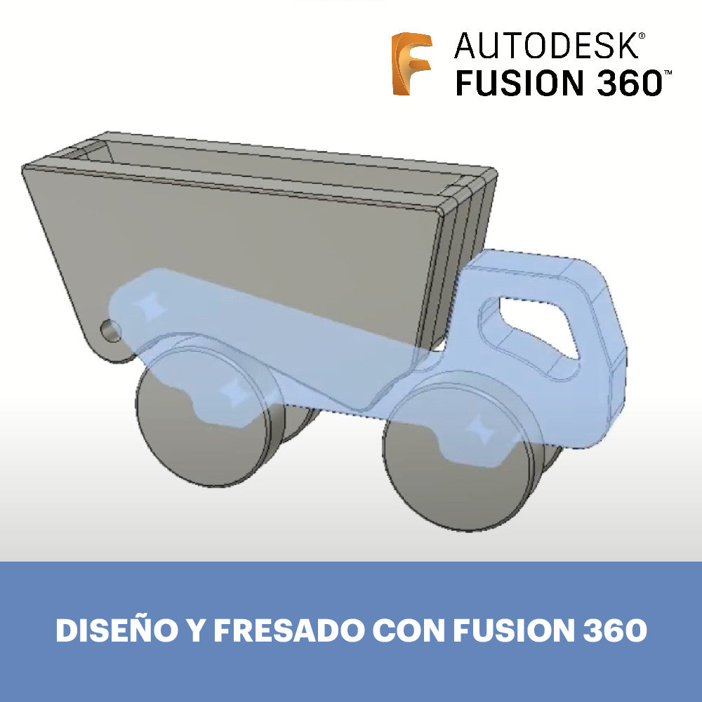 Curso Online de Diseño y Fresado con Fusion 360