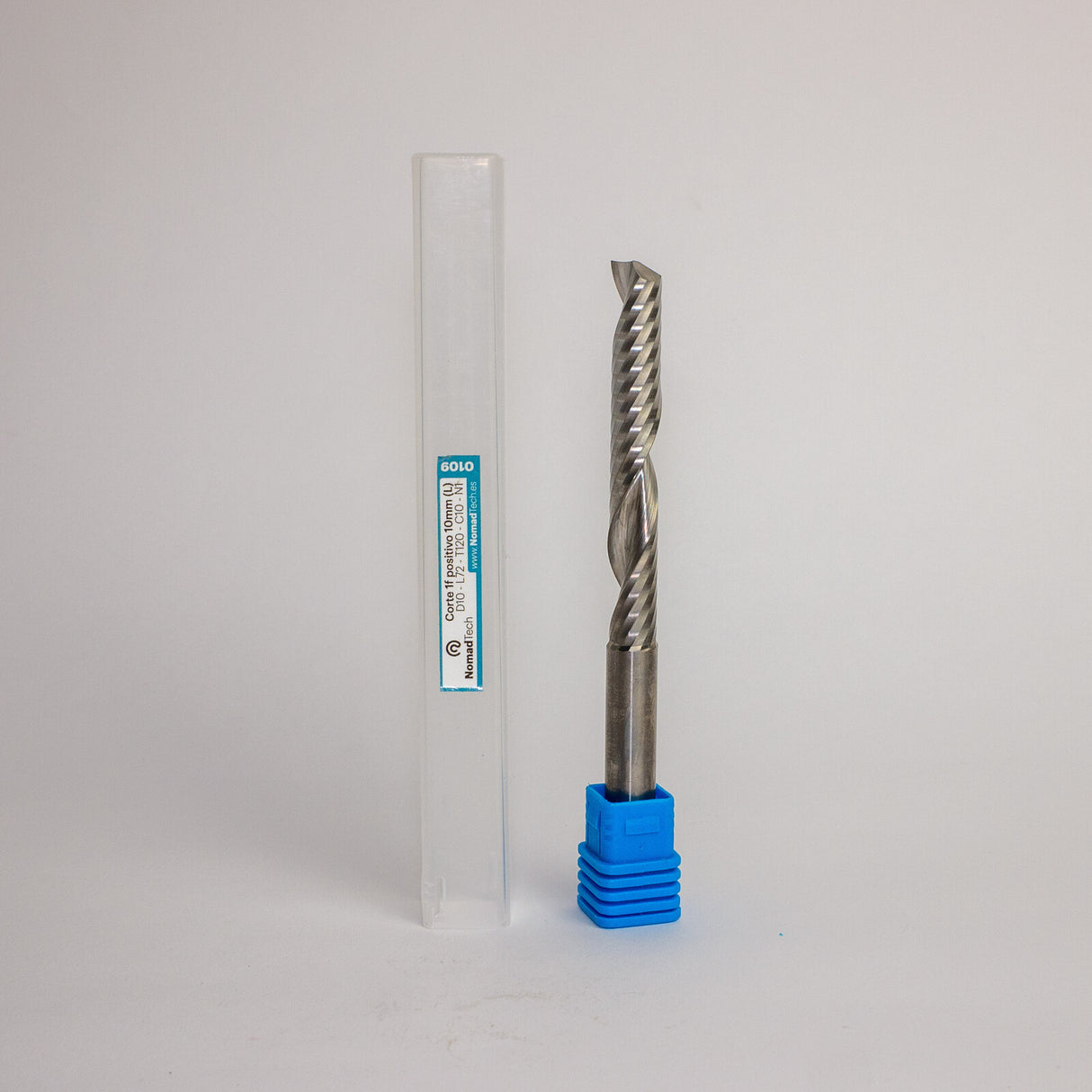 Fresa de corte 1f positivo genérica 10 mm larga