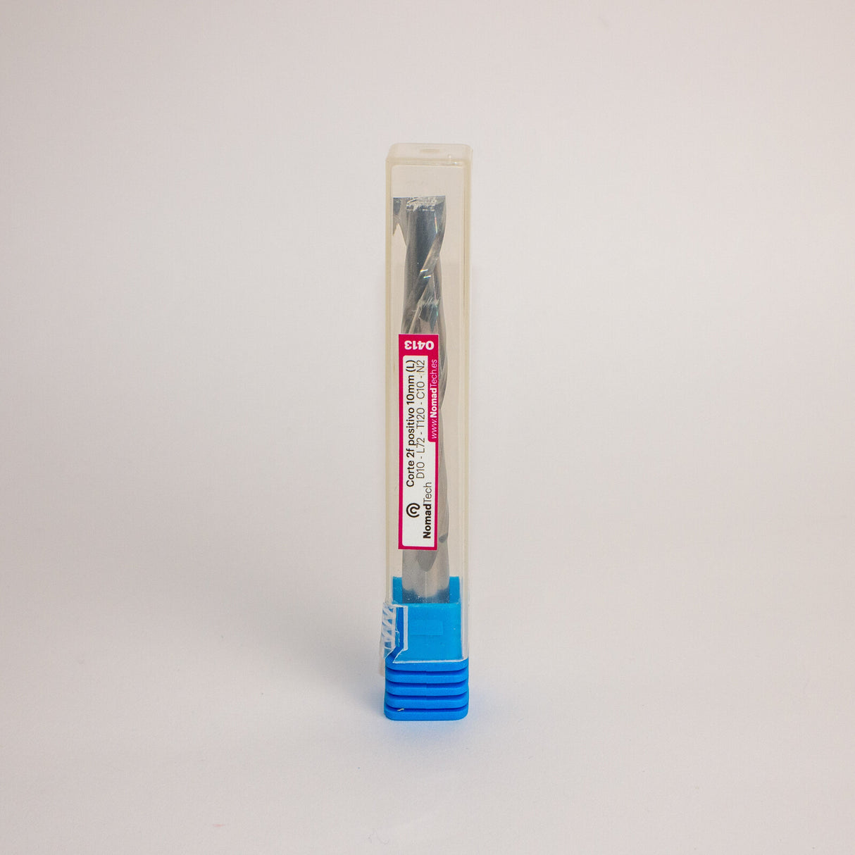 Fresa de corte 2f positivo genérica 10 mm larga