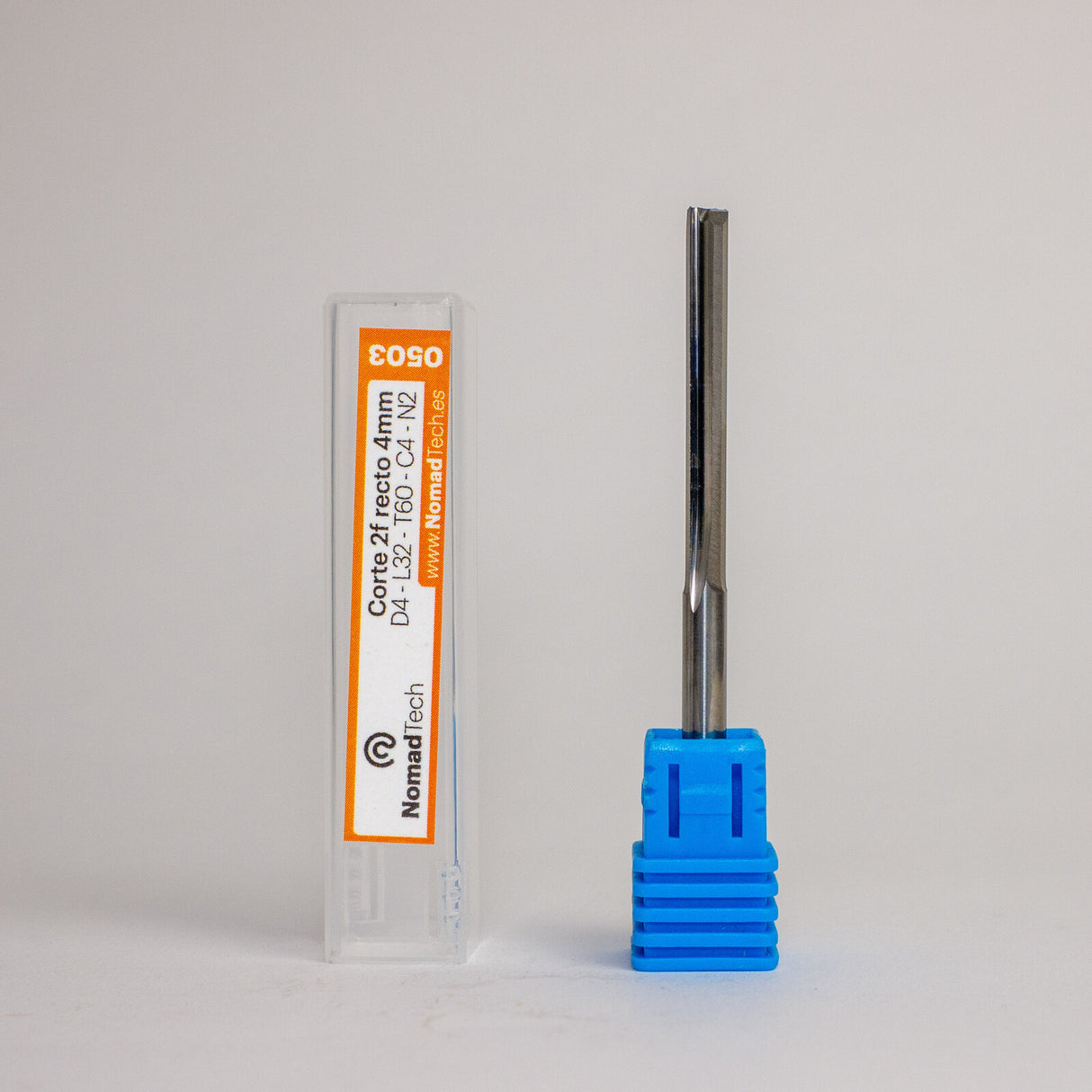 Fresa de corte 2f recto 4 mm