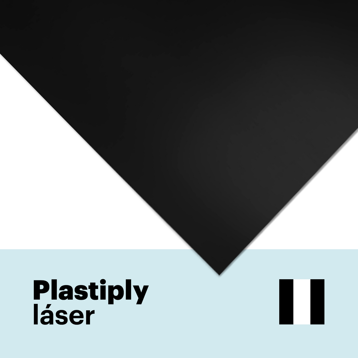 Two-layer laser plastic sheet 0.6 mm