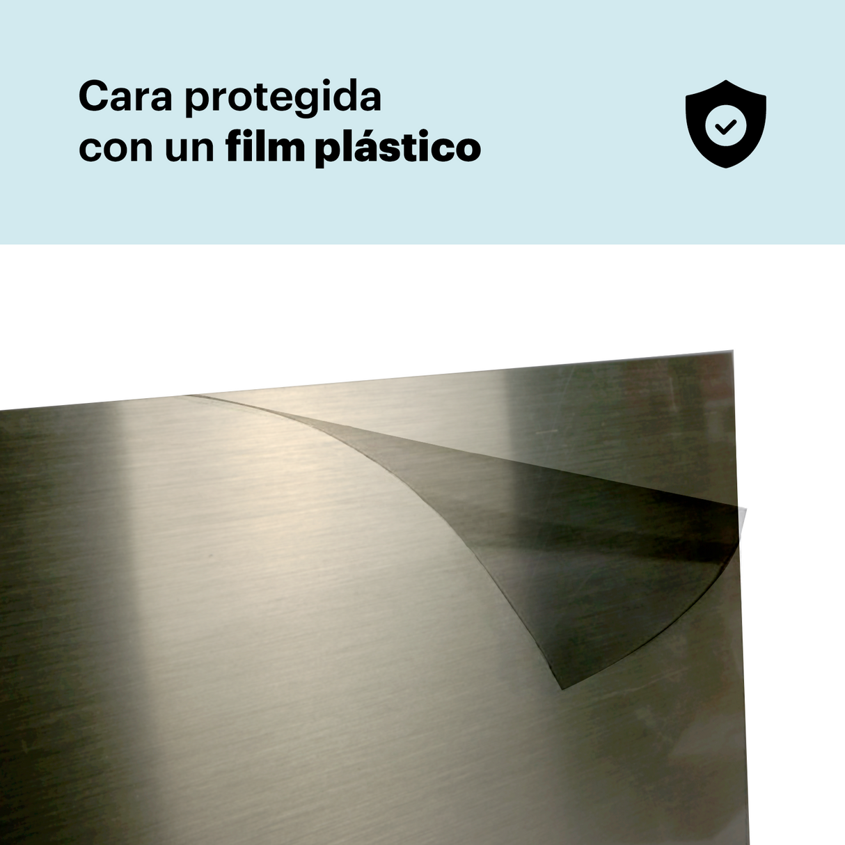 Satin silver-tone brass 0.6 mm