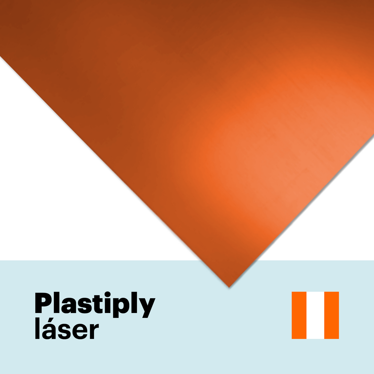 Lámina plástica láser bicapa de 1,5 mm