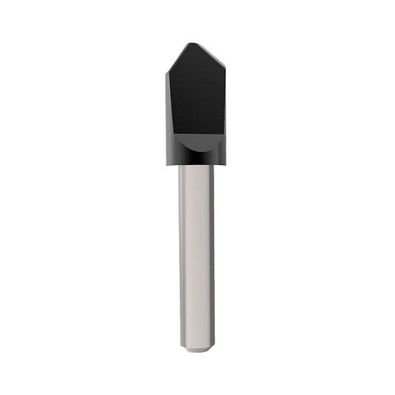 ALU Folder : fraise à queue carbure 3 mm Ø, diamètre de queue 6 mm x longueur de coupe 3,5 mm, 1 dent, angle 90°, rainurage et pliage