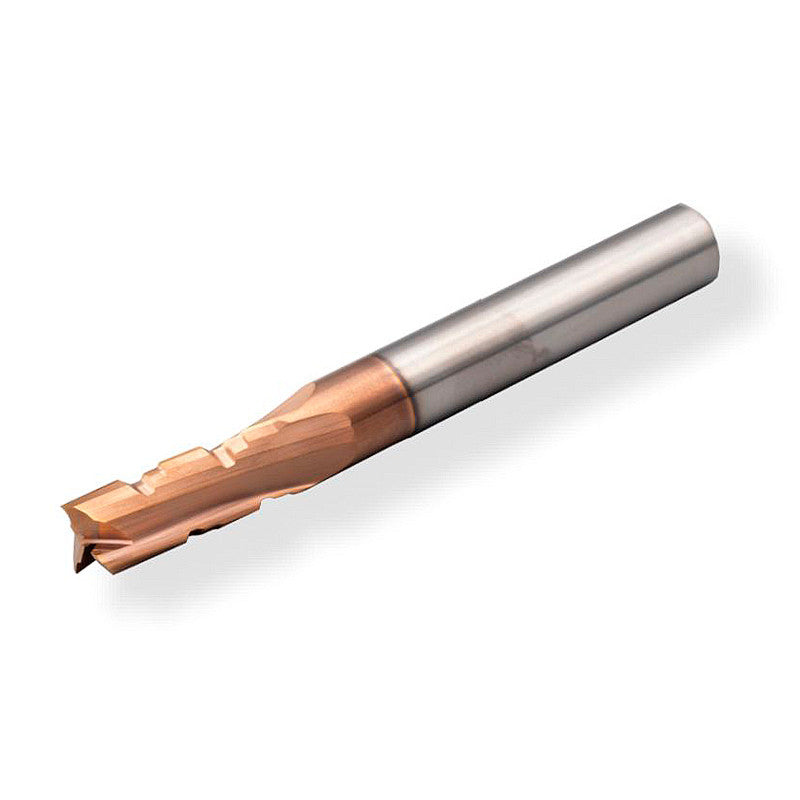 HPL-Cutter: carbide milling cutter 8 mm Ø, shank 8 mm x cutting length 22 mm, 3 flutes, low-angle positive helix