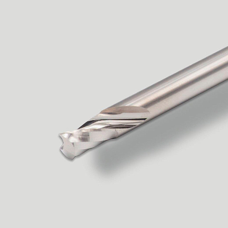 Gloss-Cut: fresa de carburo 6 mm Ø, mango 6 mm x longitud de corte 10 mm, 1 f, hélice positiva micropulida