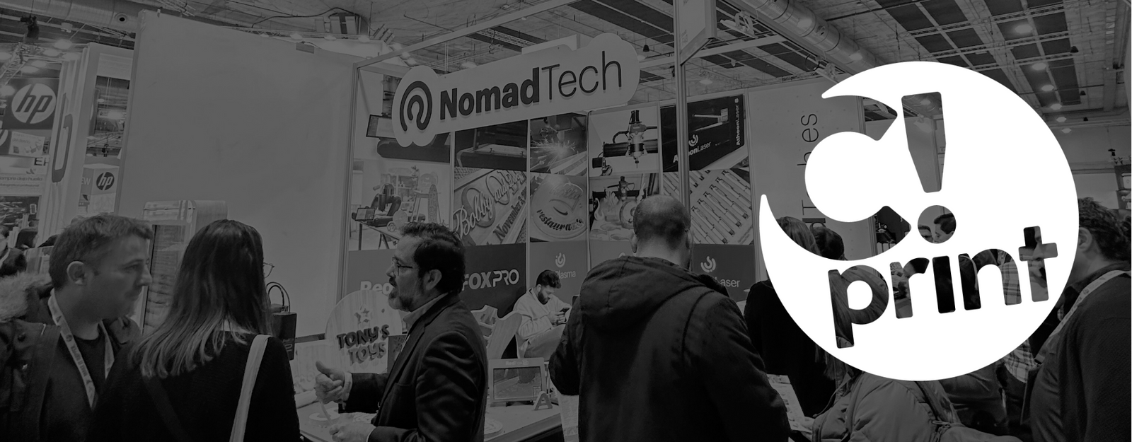 NomadTech en C!Print Madrid 2025: innovación aplicada al sector de la personalización