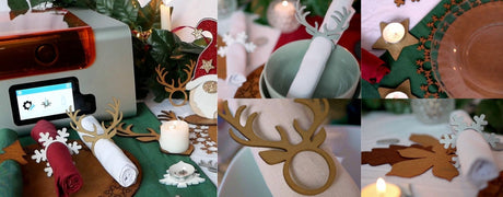 Decora tu mesa de Navidad con detalles personalizados hechos con OKU Desk