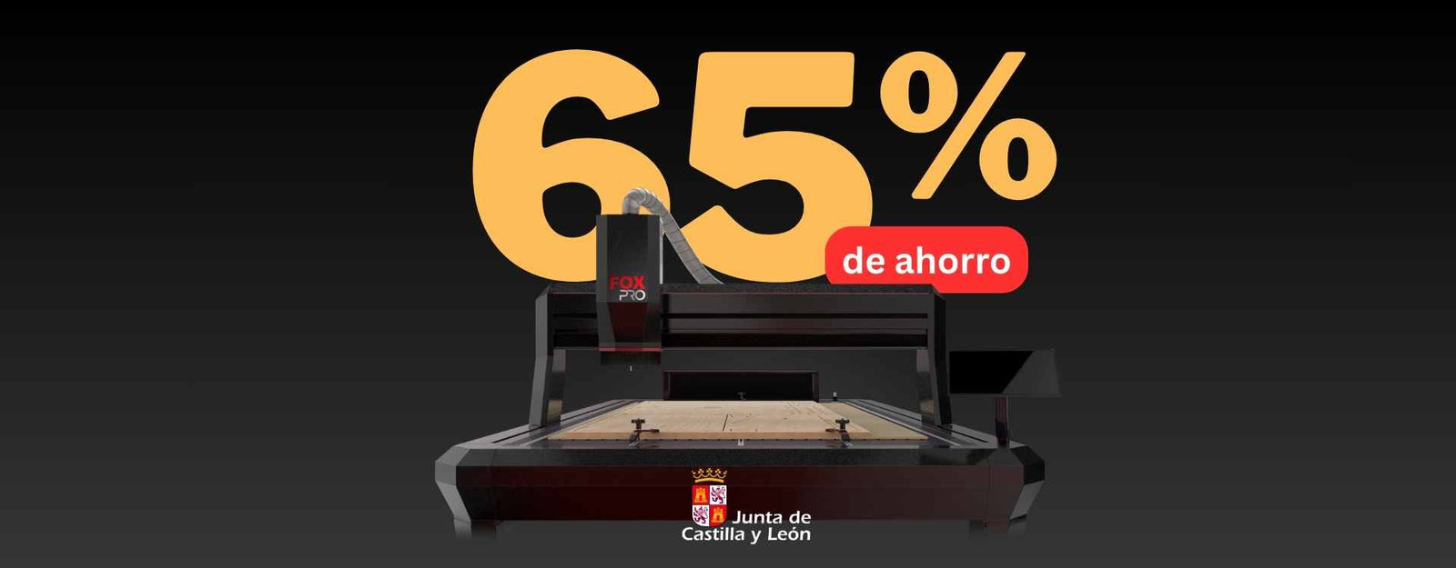 Compra tu nueva máquina CNC con un 65% subvencionado por la Junta de Castilla y León