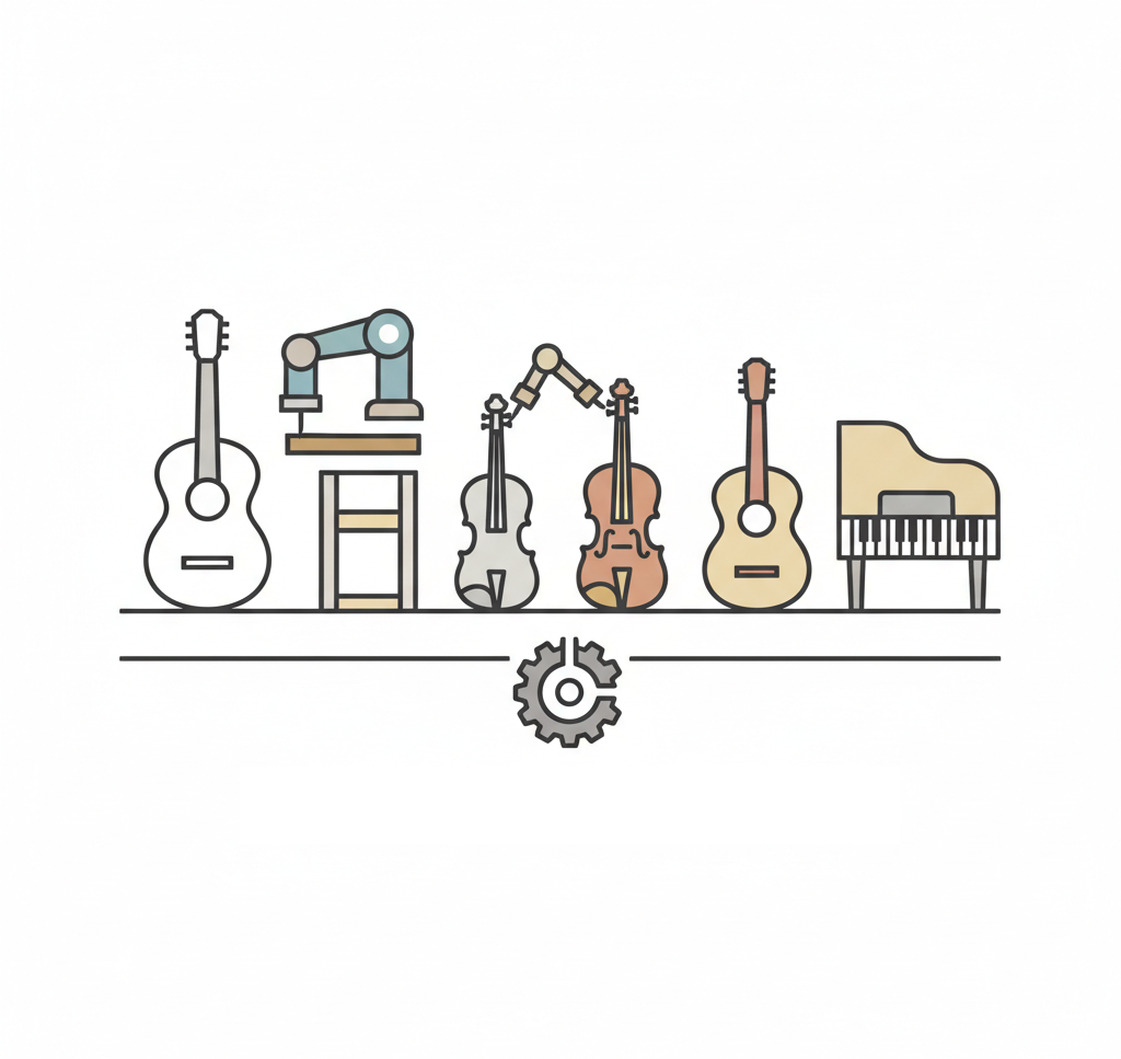 Fabricación de instrumentos musicales
