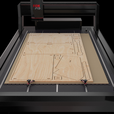 Red Fox CNC - Professional CNC Milling Machine, Three-Phase Model