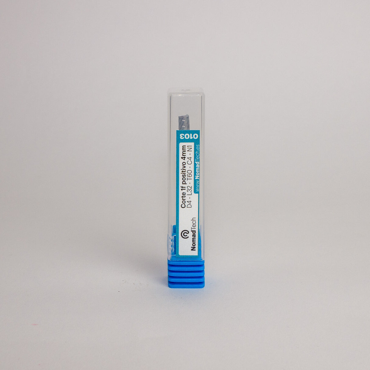 1 flute positive generic cutting milling cutter 4 mm