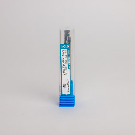 Fresa de corte 1f positivo genérica 6 mm