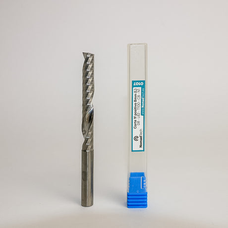Fresa de corte 1f positivo genérica 8 mm larga