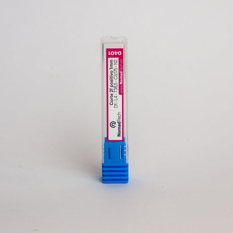 Fresa de corte 2f positivo genérica 1 mm