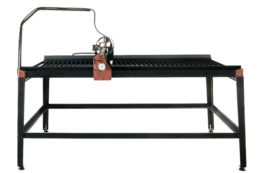 Mesa de corte plasma CNC IonPlasma PRO — vista lateral