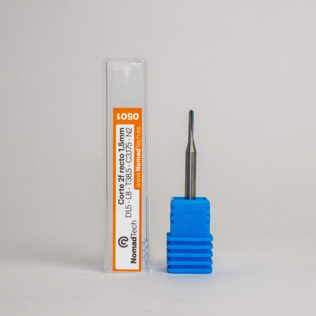 Fresa de corte 2f recto 1,5 mm