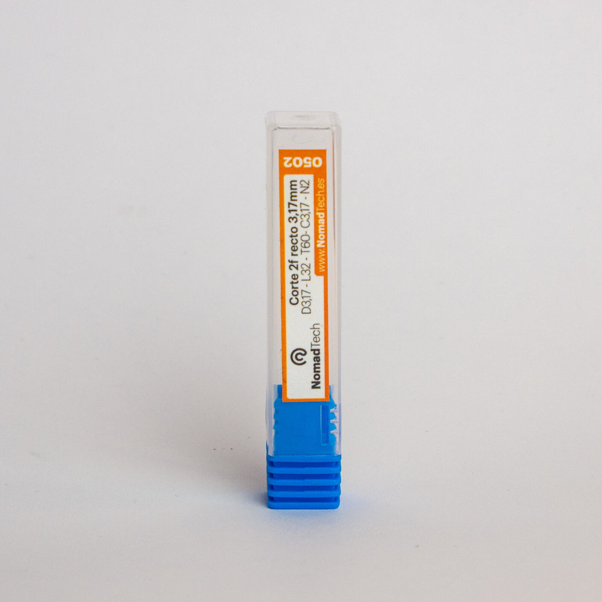 Fresa de corte 2f recto 3,17 mm