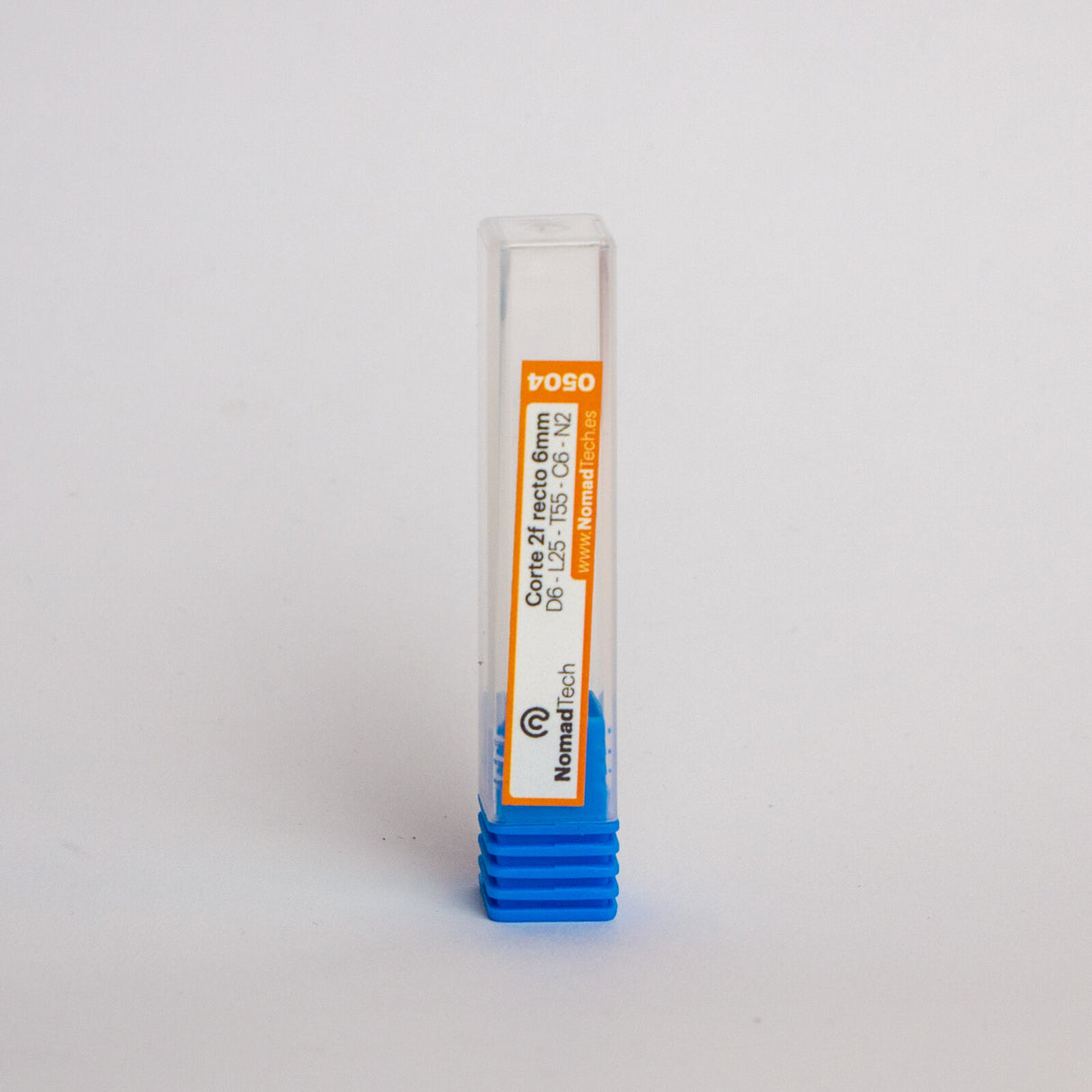 Fresa de corte 2f recto 6 mm