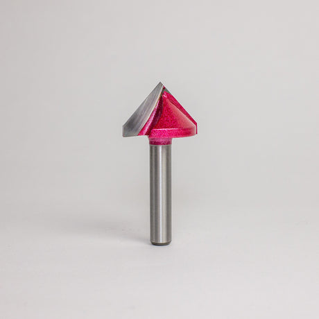 Fresa en V para biselar y V-carving 90º