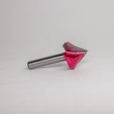 V-groove milling cutter for beveling and V-carving 90°