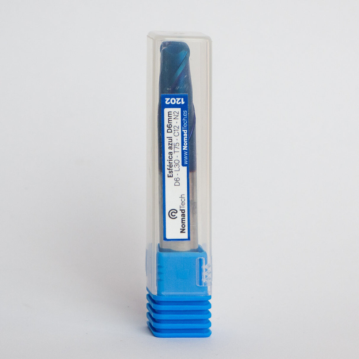 Blue Ball-Nose Milling Cutter R 6 mm