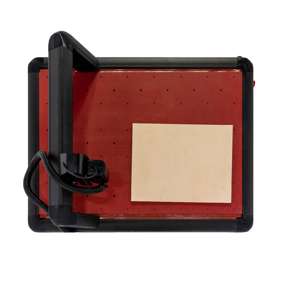 Fresadora CNC RedFox 2 tamaño M — vista cenital