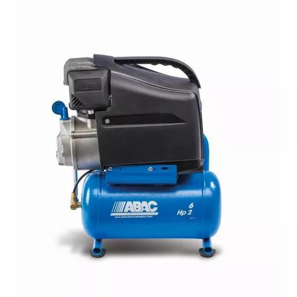 Compresor monofásico 6L, 8bar, 2CV (1,5kW), caudal 220 l/min