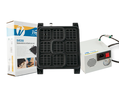 Sistema eléctrico de sujeción por vacío Virutex SVE600 y SVE350