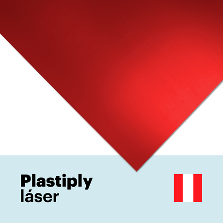 Lámina plástica láser bicapa de 0,6 mm