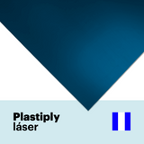 Two-layer laser plastic sheet 0.6 mm