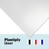 Two-layer laser plastic sheet 0.6 mm