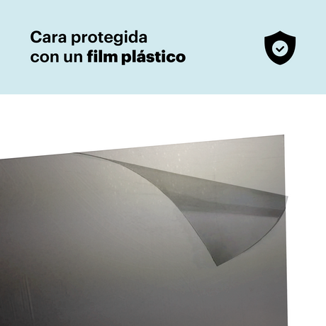 Metacrilato inverso metalizado de 3,2 mm
