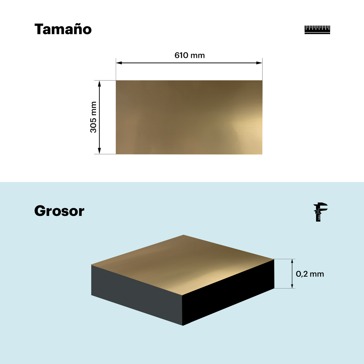 Laser adhesive two-ply matte vinyl 0.2 mm