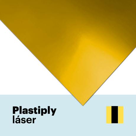 Vinilo láser adhesivo bicapa mate de 0,2 mm