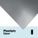 Laser adhesive two-ply matte vinyl 0.2 mm