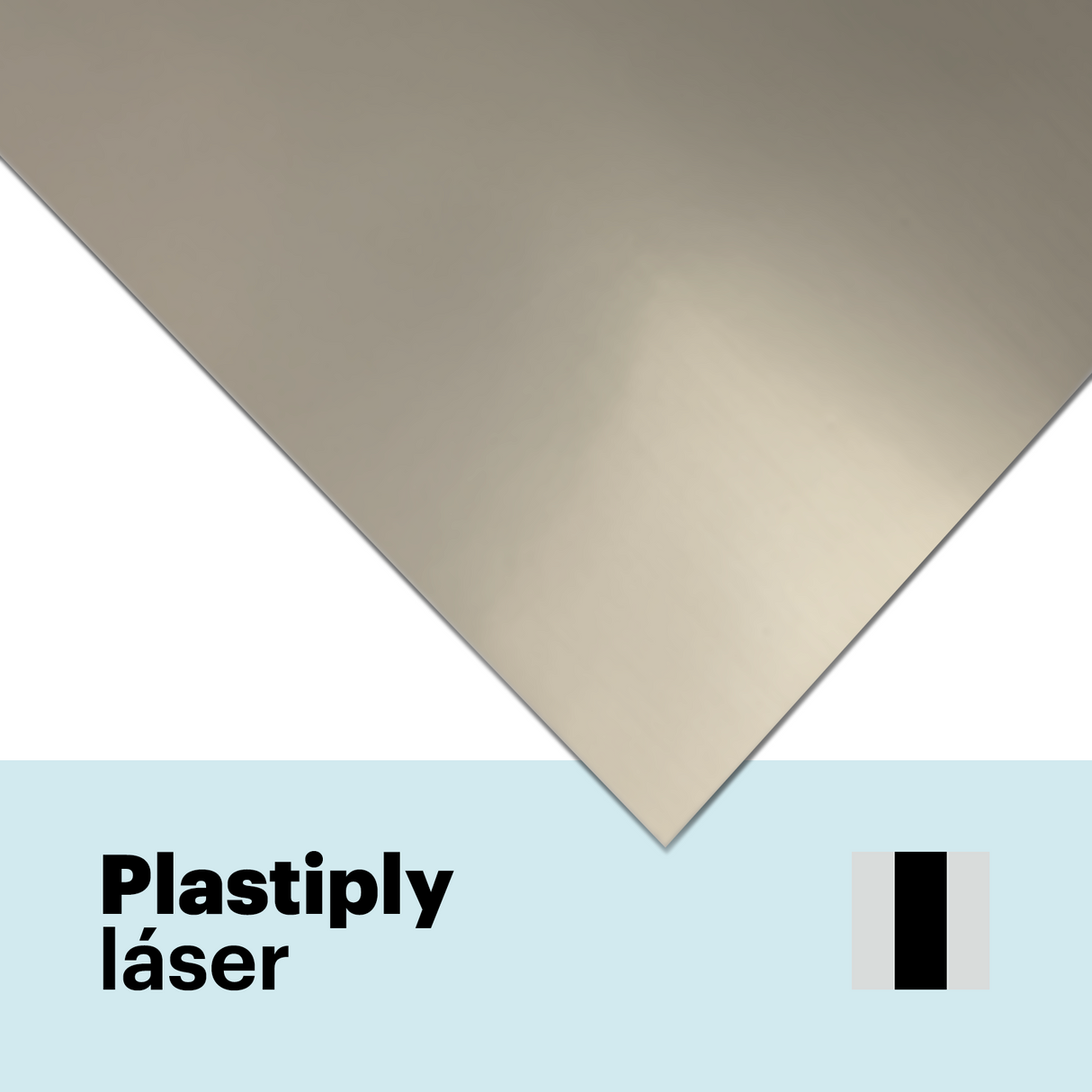 Laser adhesive two-ply gloss vinyl 0.2 mm