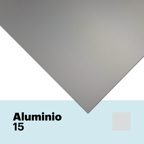Aluminio 15 mate de 1 mm