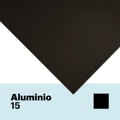 Aluminio 15 mate de 1 mm