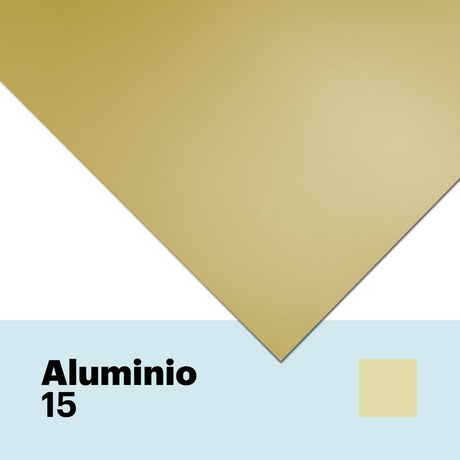 Aluminio 15 mate de 1 mm