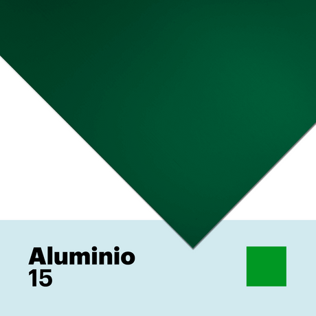 Aluminio 15 mate de 1 mm