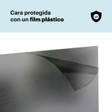 Two-layer metallized laser plastic sheet 0.6 mm and 1.5 mm
