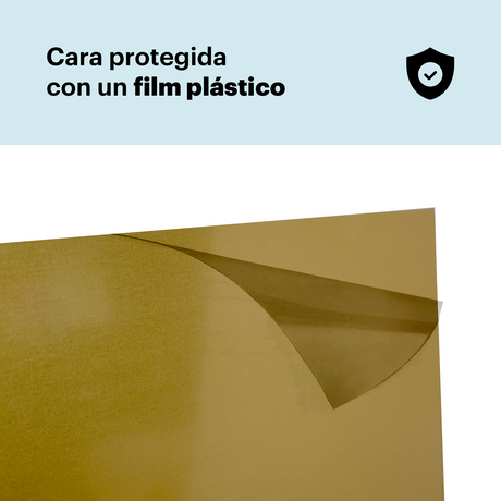 Aluminio 15 brillo de 1,5 mm