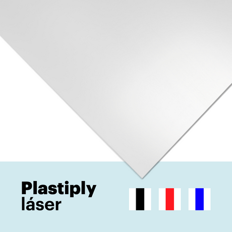 Lámina plástica láser bicapa de 1,5 mm