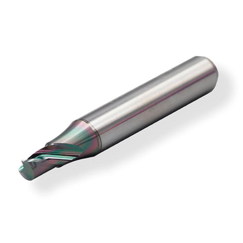 ALU Endurance LDC: fresa de carburo recubierta 4 mm Ø, mango 4 mm x longitud de corte 6 mm, 1 f, hélice positiva