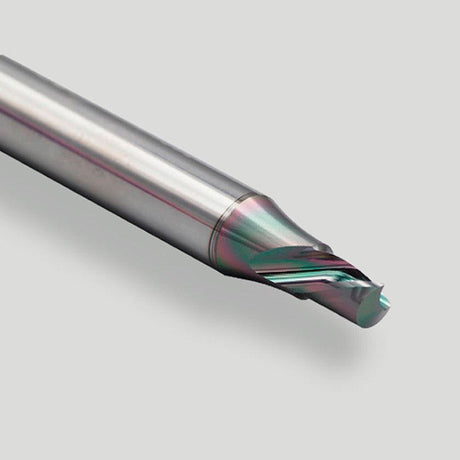 ALU Endurance LDC: coated carbide milling cutter 4 mm Ø, 4 mm shank x 6 mm cutting length, 1 flute, positive helix
