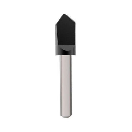 ALU Folder: carbide milling cutter 3 mm Ø, shank 6 mm x cutting length 3.5 mm, 1 flute, 90° angle, slotting and folding