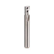 Gloss-Cut : fraise carbure 2 mm Ø, queue 3 mm x longueur de coupe 5 mm, 1 dent, hélice positive micropolie