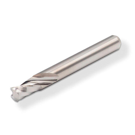 Gloss-Cut : fraise carbure 2 mm Ø, queue 3 mm x longueur de coupe 5 mm, 1 dent, hélice positive micropolie