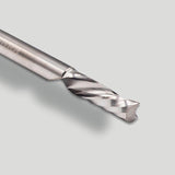 Multix PRO: fresa de carburo 3 mm Ø, mango 3 mm x longitud de corte 10 mm, 1 f, hélice positiva, para rotulistas